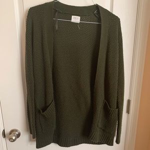 Forest green knit Sweater